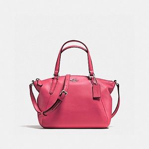 COACH MINI  CROSSBODY LEATHER F57563 STRAWBERRY